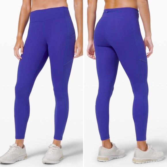 lululemon athletica | Speed Up Mid-Rise Tight 28" *SeaWheeze Lazurite - Picture 8 of 8